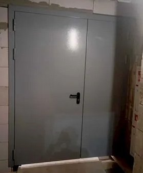 противопожарные двери металлические доставка монтаж
