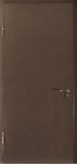 Дверь в щитовой каркасный дом DVK-005