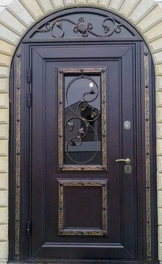 Дверь в храм металлическая DH-0026